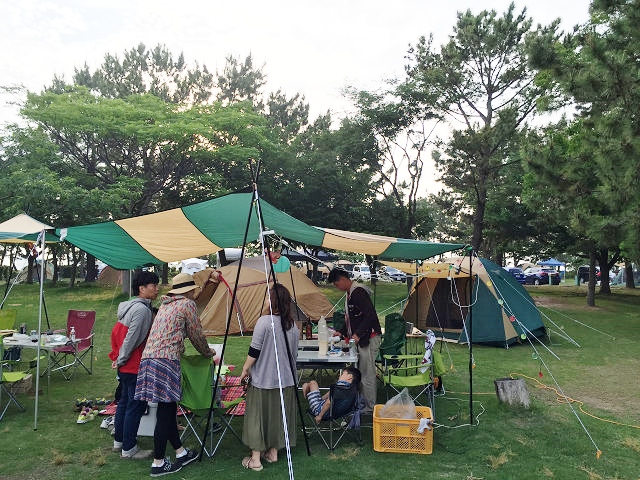 赤穂海浜公園オートキャンプ場　兵庫県のきれいなキャンプ場